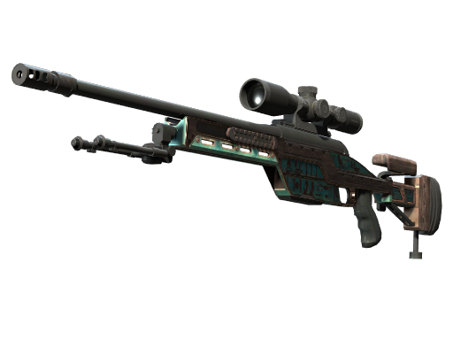 Pamiątkowy skin SSG-08 Azure Glyph